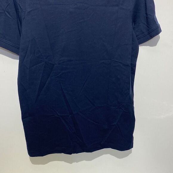 Michael Kors Men's Three Button Placket Cotton Navy Polo Shirt Small - Picture 6 of 10